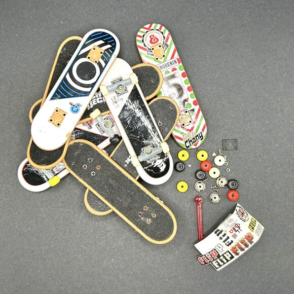 Tech Deck 96mm 3.5" Tony Hawk Birdhouse Skateboards Lot Fingerboards Extras - Picture 1 of 7